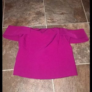 SOLD! NEW with tag! Express Magenta Top - 6